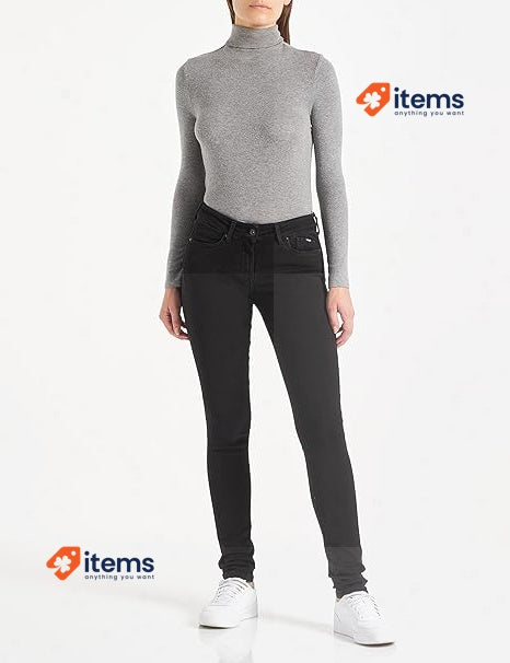 Pepe Jeans Women s Pixie Denim Fashion Skinny Fit Jeans, Size 31W/30L Black