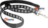 Dog Valencia Pet Lead Large Black Collar Size M Accessories Football Official