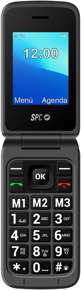 2326T SPC Stella Telefono Movil BT FM + Dock Titan USB-C Black