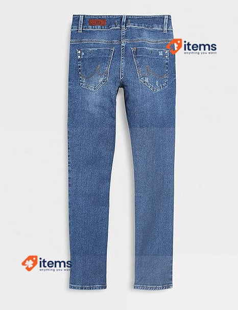 LTB Jeans Women s Molly Fashion Jeans, Size 25W/32L Blue Denim LTB Molly Heal