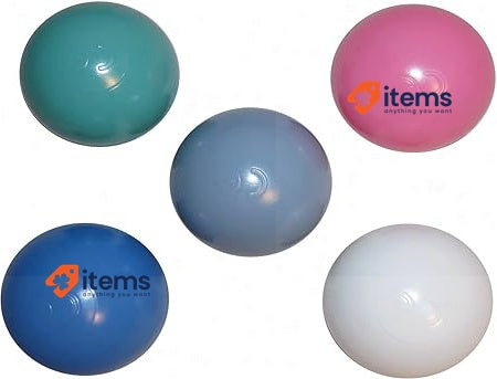 Bällebad24 100 Pastel Balls (TÜV Tested and Certified 2019) Ball Pit Dangerous