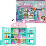 Gabby’s Dollhouse, Purrfect Dollhouse with 2 Toy Figures Kids’ Toys for Ages 3