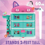 Gabby’s Dollhouse, Purrfect Dollhouse with 2 Toy Figures Kids’ Toys for Ages 3