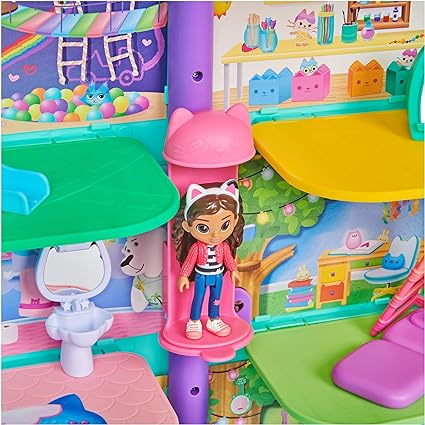 Gabby’s Dollhouse, Purrfect Dollhouse 060414 - Toys Children 3 years +