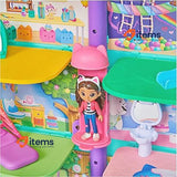 Gabby’s Dollhouse, Purrfect Dollhouse with 2 Toy Figures, 3 years +