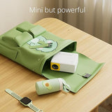 Mini Projector, Portable Phone Projector 1080P Full HD Yellow