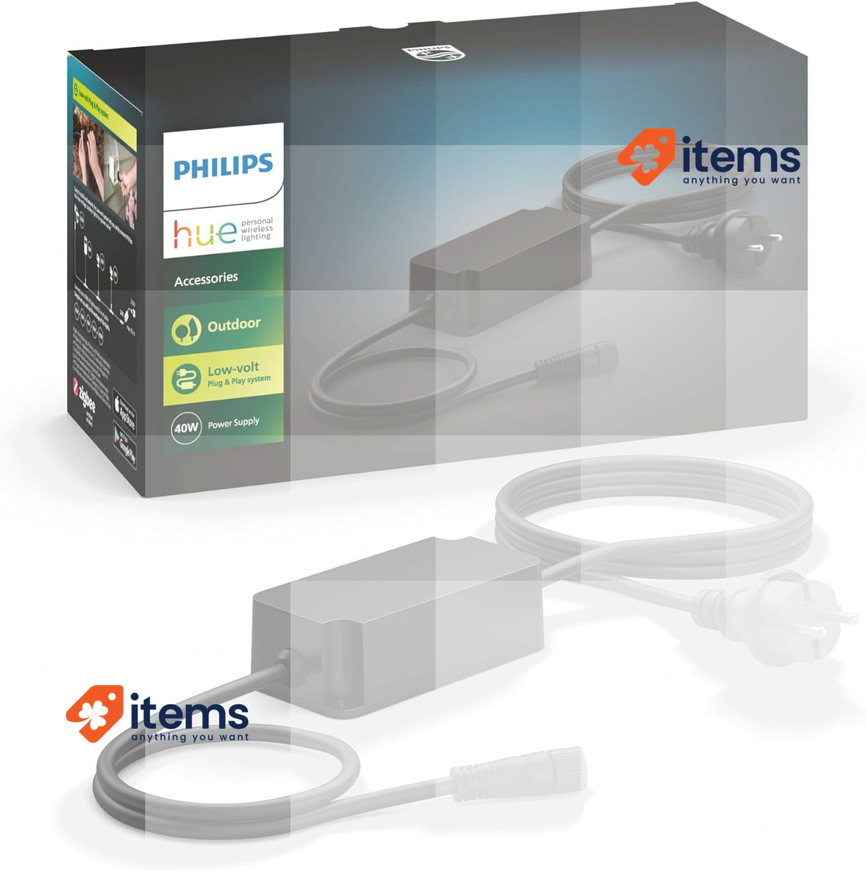 Philips Hue Outdoor Low Voltage 40W Power Unit Low Voltage Fixtures