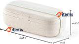 Lékué Lunch Box Organic Individual Practical Lightweight Leak-Proof Beige Color