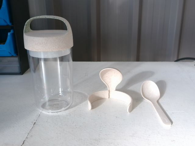 Lékué Jar to Go 600ml Organic, Beige, 600 ml 0301020V19 <p>The main material