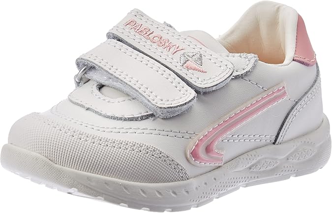 Pablosky Girl's 297007 Sneaker White 10 UK Child