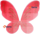 Nenjindz Butterfly Fairy Wings Dress Red Girl Adults Adult Glitter Angel Women