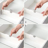 BillyBath Drawer Divider Organisers Set of 4 White