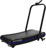 INXIDE Curved Foldable Treadmill, App Connectivity, Motorless and LCD Screen