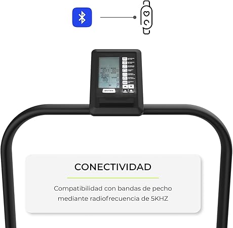 INXIDE Curved Foldable Treadmill, App Connectivity, Motorless and LCD Screen