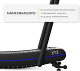 INXIDE Curved Foldable Treadmill, App Connectivity, Motorless and LCD Screen