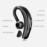 COSMUSIS Bluetooth Headset CVC6.0 Noise Cancelling Black