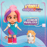 Luna’s Dream Villa Doll House with Accessories and Exclusive Doll and Pets Pink