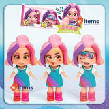 Luna’s Dream Villa Doll House with Accessories and Exclusive Doll and Pets Pink