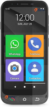 SPC ZEUS 4G + Case Smartphone Black <p>Simple mode with XXL icons - Unlocked