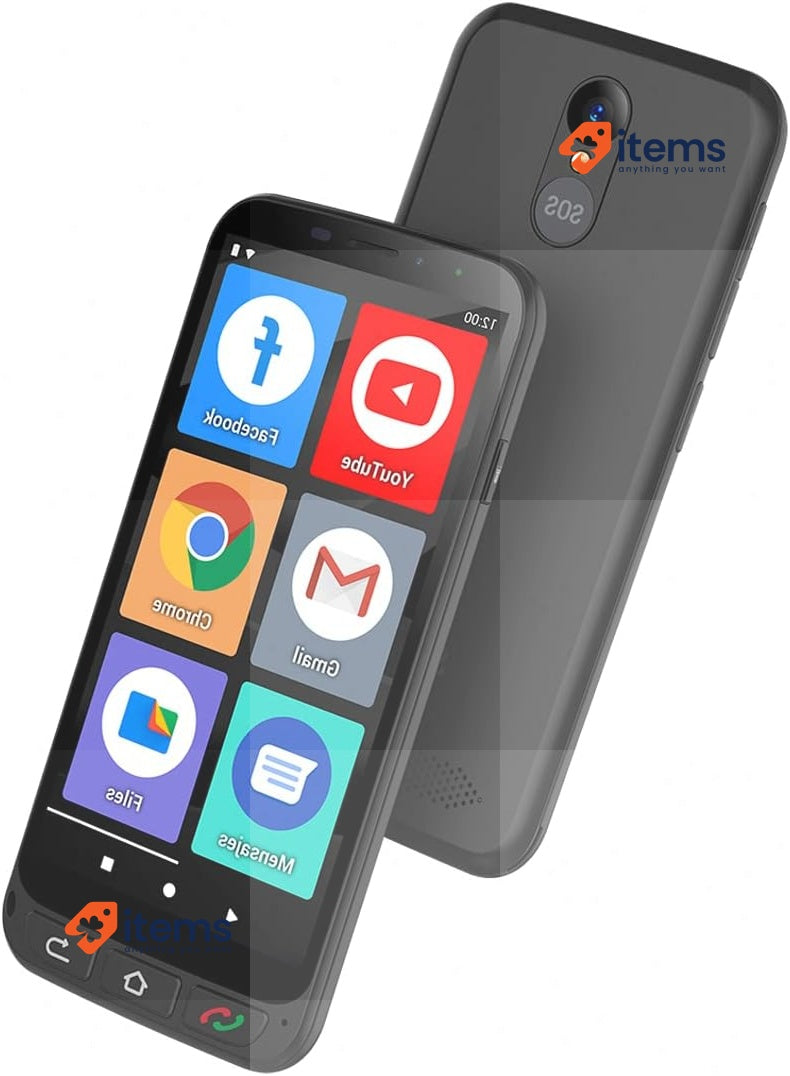 SPC ZEUS 4G + Case Smartphone Black <p>Simple mode with XXL icons - Unlocked