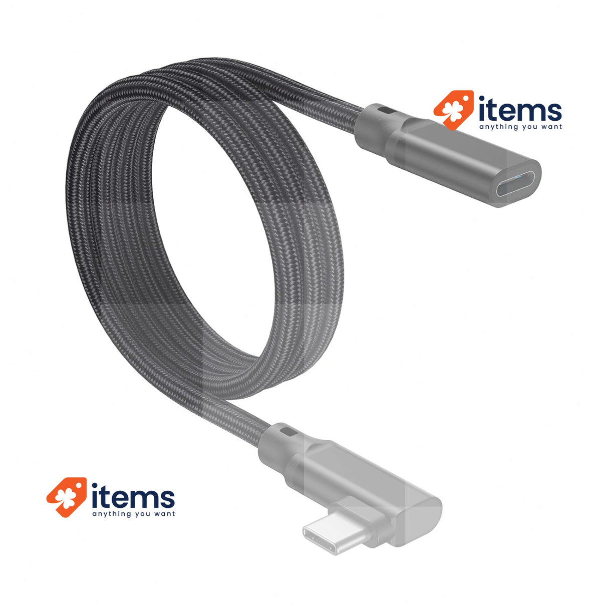 ManJiaHui USB C Extension Cable 3.2 Gen 2 Type C Male to Female