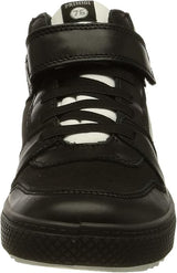 Primigi Men's Barth 28 Leather Sneaker Black 34 EU