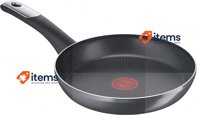 Tefal Frying Pan Non-Stick Aluminum 24cm Black