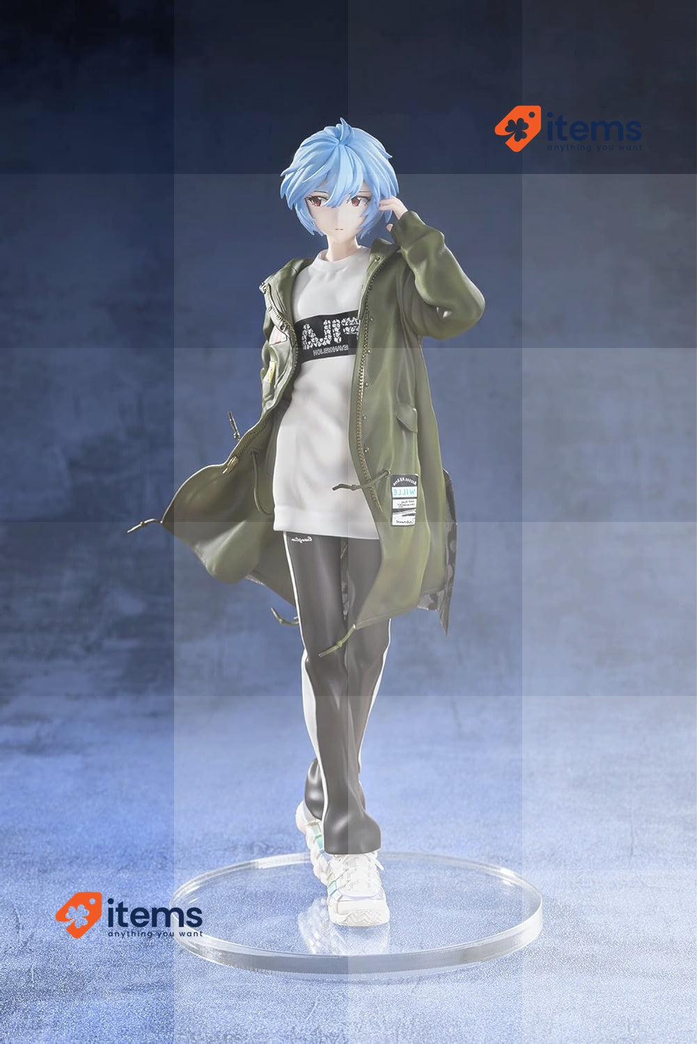 Neon Genesis Gospel Statuette PVC 1/7 Rei Ayanami Ver. Radio Eve Part 2 25 cm