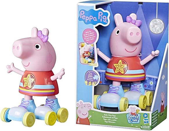 Hasbro Peppa Pig Toy of 28 cm High Speaking 28 cm Pink