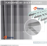 PONY DANCE Kitchen Curtains Short Tab-Top Curtain Set of 2 – H 145 x W 140 cm
