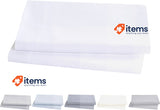 Todocama 2 x Super Soft Hypoallergenic White Cushion Covers 70x40cm