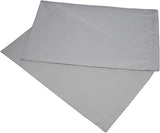 Todocama Pair of Pillow Cases Extra Soft Hypoallergenic Light Grey 120x40cm