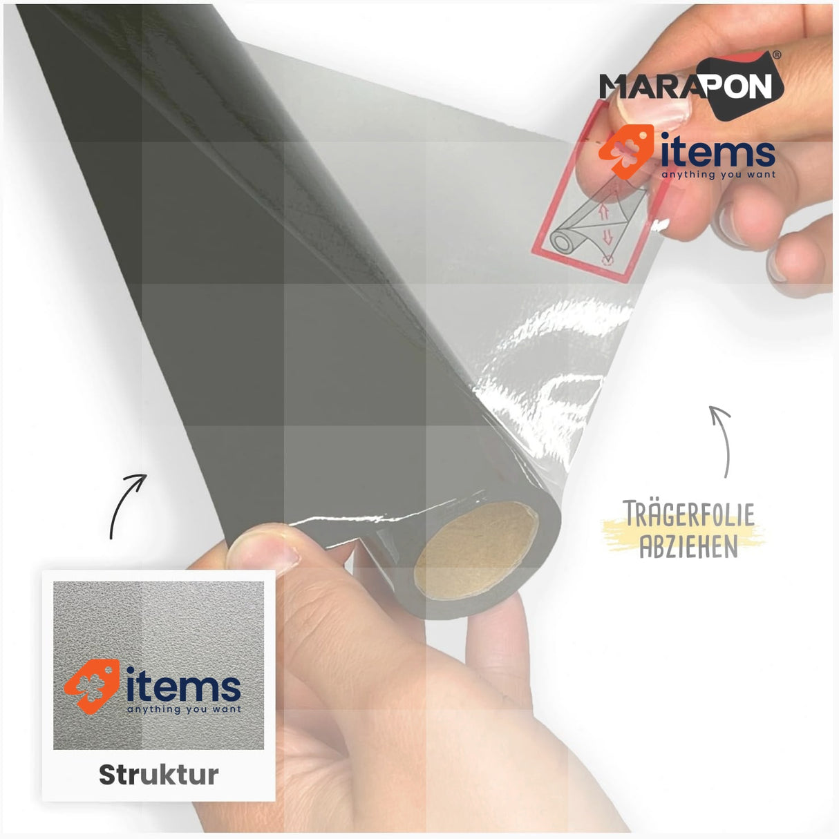 MARAPON ® Privacy Film Window In Anthracite [30 X 200 Cm] Includes Ebook Tips