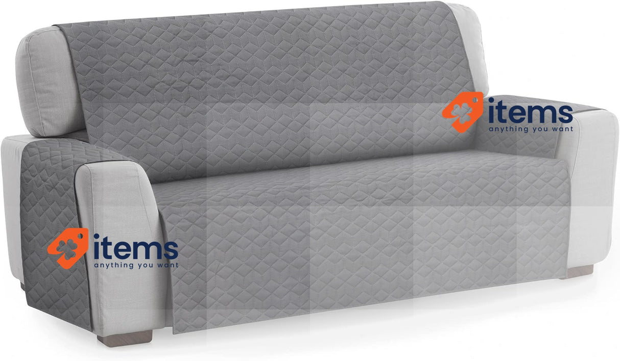 Textilhome - Sofa Cover CIRCUS Ivory Textil Home Size Seater Slipcover Protector