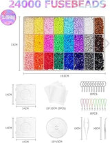 Noa Home Deco Ironing Beads Set 24000 Craft Beads in Organiser Box