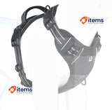 Dog Training Harness Vest Black No Pull Release Neck Reflective Adjustable Choke