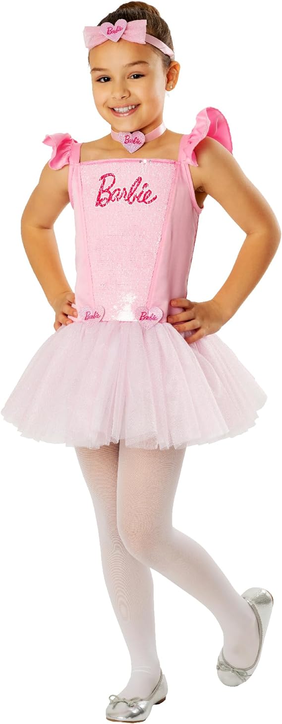 Rubies Barbie Child Dress Pnk