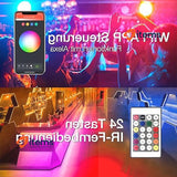 DAYBETTER LED strip, RGB, 15 m wifi, 12 V with Alexa and Google Assistant