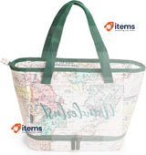Legami - Lunch Bag, 31x24 cm, Capacity 10.8 L with Zipper Closur