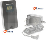 Atlanta Alarm Clock Silver <p>Digital radio alarm clock with projection of the