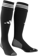 adidas Unisex Long Socks Adi 23 Sock, Black/White Size Large