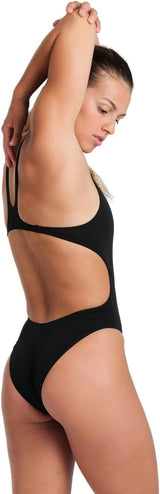 arena Solid Swim Tech Team Women's Interior Costume Black