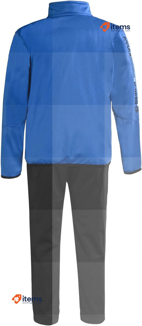 Kappa Unisex Kids Bts Bozzy Tracksuit Blue/Black For 14 Years