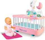 Nenuco Good Sleep Cradle with Baby Doll, Crib, and Accessories 700017203