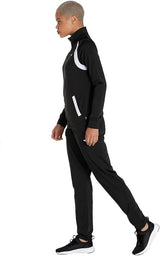 PUMA Classic Women's Jersey Suit Op Tracksuit Black XL