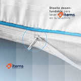 KUO Dream TecnoFresh Memory Foam Pillow Soft and Breathable, 90 cm White
