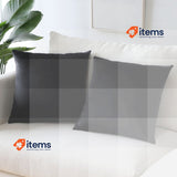 Sungeek Velvet Cushion Covers Sungeek Pack 60x60cm Orange 2 Soft Decorative Sofa