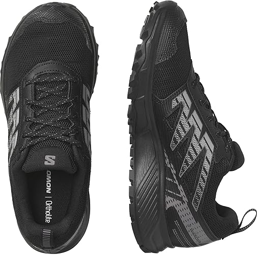 Salomon Wander Trail Running Shoes for Women, Point for Outdoor 40 2/3 Black