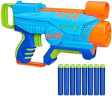 Nerf Elite Junior Explorer Easy-Play Toy Foam Blaster, Ages 6 & Up