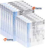 Amazon Basics Roll-Up Travel Storage Bags, 6 Small & 6 Medium, Transparent